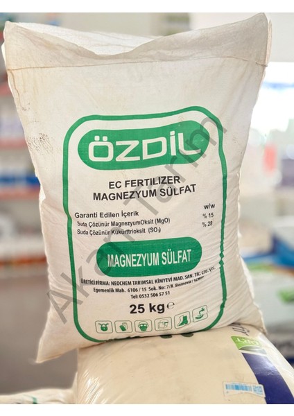 Magnezyum Sülfat Gübre 25 kg