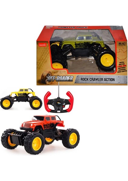 59100 1:18 Rock Crawler Uzaktan Kumandalı Aksiyon Aracı.gzpxt