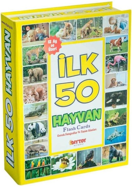 1352FLASHCARDSİLK50HAYVAN-DIYTOY.GZPXT