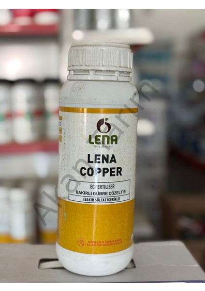 Sıvı Bakır Sülfat Içerikli Koruyucu Yaprak Gübresi – 1 Litre