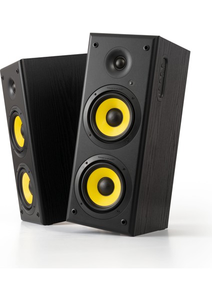 Hoch 120W Rms Hoparlör 2.0 Sinema Bluetooh 5.3 Rca Optik Uzaktan Kumanda Siyah Renk