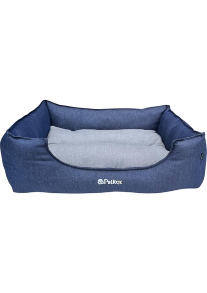 , Lacivert-Gri-Köpek Yatakları,kedi Yatakları,gabardin Kumaş,yıkanabilir,yastıklı fiyatları