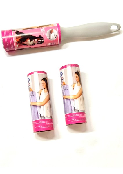 Mini Çanta Boy Tüy Toplama Bandı 15 Yaprak 3 Adet