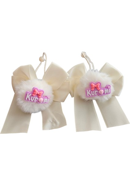 Kuromili Ponpon Kız Çocuk Toka Seti- Hediyelik Toka Seti-3 Çift-6 Toka fırsatları