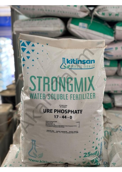P44 Üre ve Fosfat Içerikli 17-44-0 Np Damlama Gübresi 25 kg