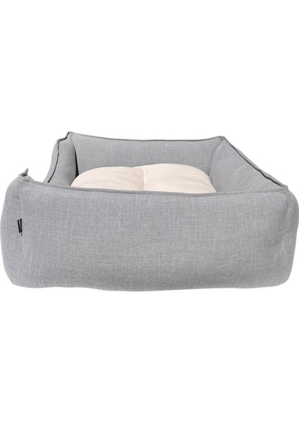 , Gri-Krem-Köpek Yatakları,kedi Yatakları,gabardin Kumaş,yıkanabilir,yastıklı fırsatları