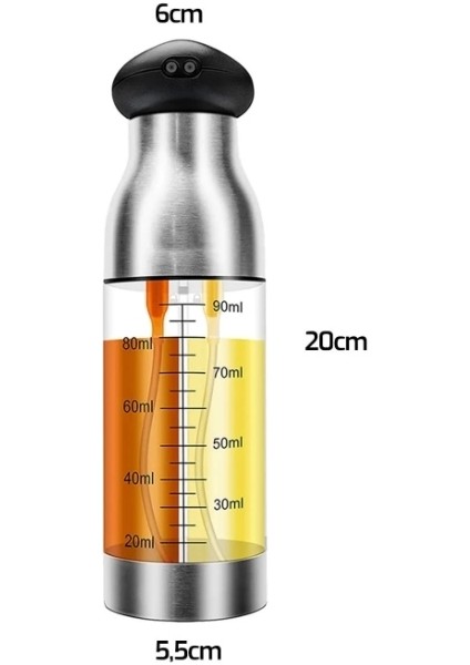 Çift Ölçekli Yağ Ve Sirke Sprey Şişesi fiyatları