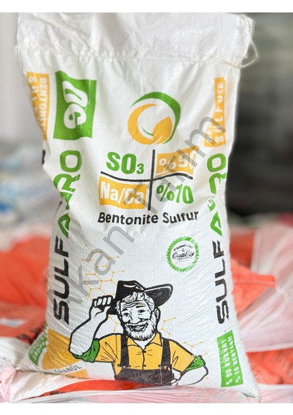 Sulfagro Bentonitli Mercimek Kükürt | Toprak Düzenleyici ve Mantar Karşıtı | 25 kg