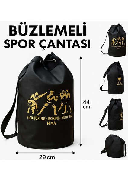 Giftoom Ipli Spor Çanta Büzgülü Sporcu Antrenman Çantası