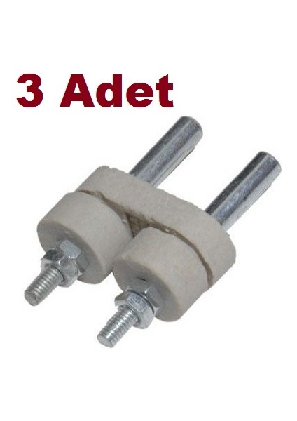 Ocak Cihaz Fişi 3 Adet , Fırın Ütü Arka Taşı Klemens , Fırın Dip