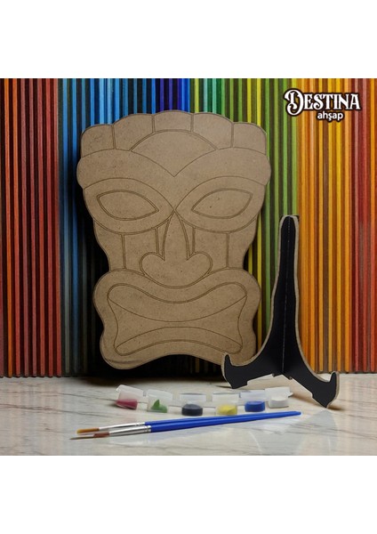 Mandala Boyama Seti-Ahşap Boyama - Model 255 fiyatları