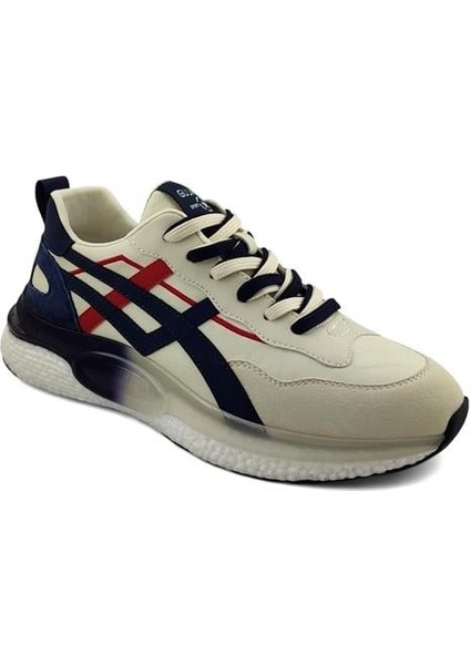 502-2 Erkek Sneaker Spor Ayakkabı-Bej