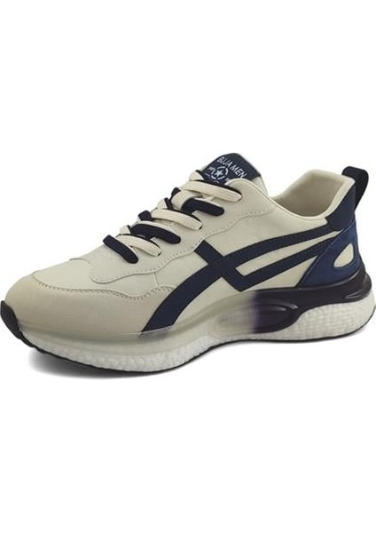 502-2 Erkek Sneaker Spor Ayakkabı-Bej