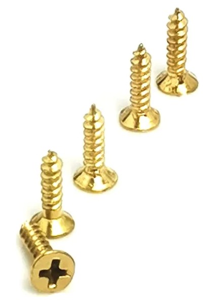 Klips, Menteşe, Ayak, Ysb Sac Vidası - 2,9x9,5mm Sarı, 100 Adet.gzpmi