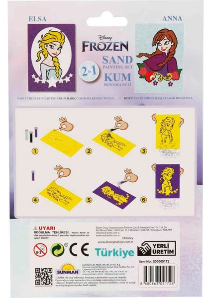 2in1 Disney Frozen Kum Boyama Seti Ds 31.gzpxt