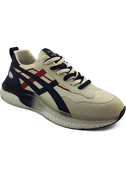 550-2 Erkek Sneaker Spor Ayakkabı-Bej