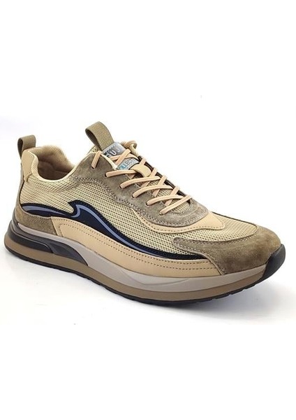 517-1 Erkek Sneaker Spor Ayakkabı-Camel