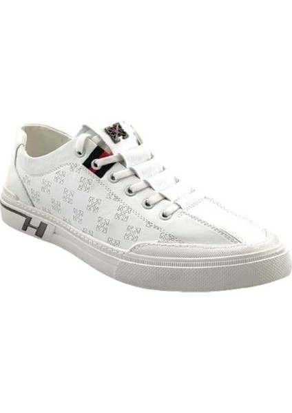 510-3 Erkek Sneaker Spor Ayakkabı-Beyaz