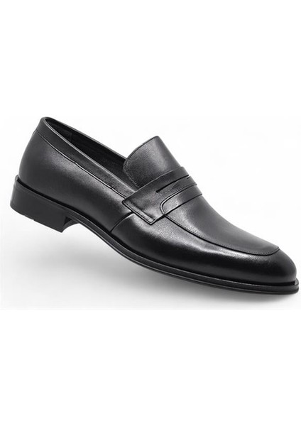 3203 Hakiki Deri Erkek Klasik Ayakkabı-Siyah fiyatları