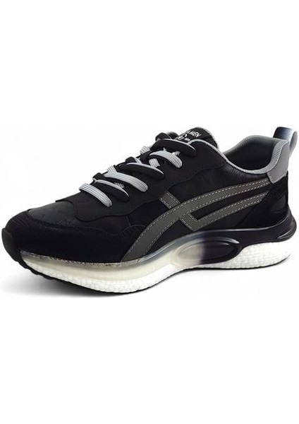 550-2 Erkek Sneaker Spor Ayakkabı-Siyah