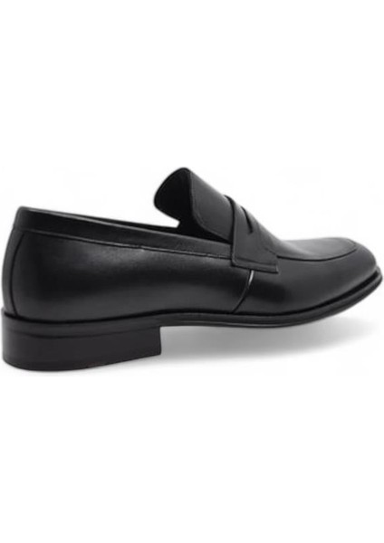 3203 Hakiki Deri Erkek Klasik Ayakkabı-Siyah fırsatları