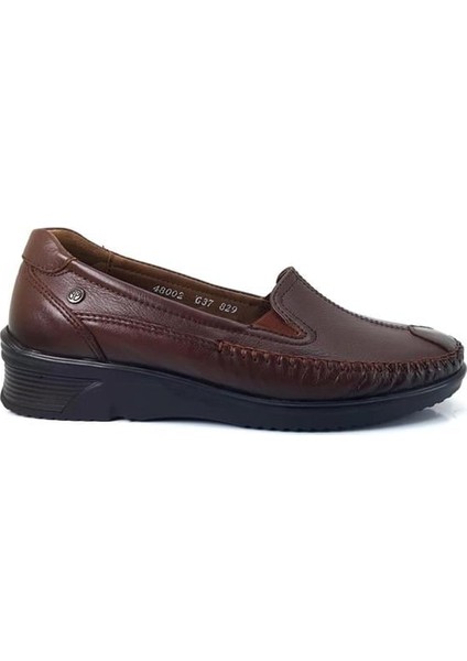 Amelıa Forelli Hakiki Deri Anatomik Bayan Ayakkabı-Taba fiyatları