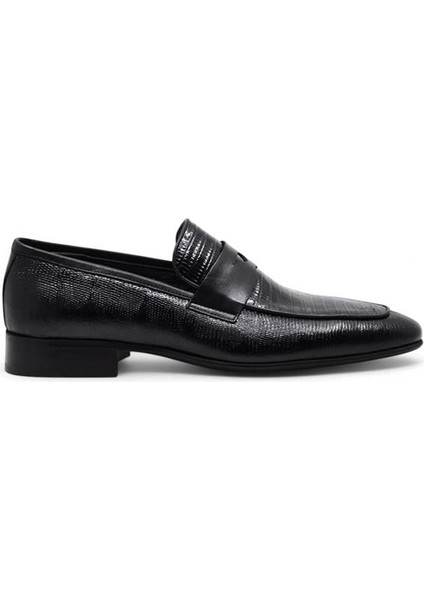 3180 Hakiki Deri Erkek Klasik Ayakkabı-Siyah Açma fırsatları