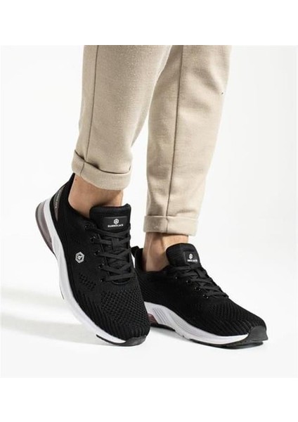 Ellıot Erkek Air Taban Spor Ayakkabı-Siyah