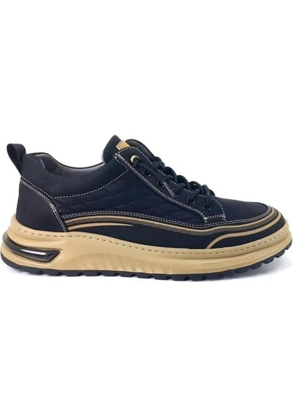 517 Erkek Sneaker Spor Ayakkabı-Siyah