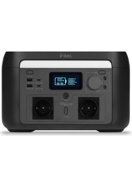 Powermax Pro 600W Taşınabilir Güç Istasyonu