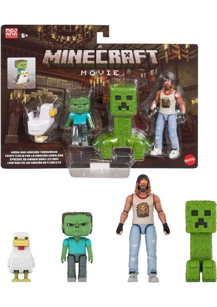 JGG68 Minecraft Film Figürleri - Çoklu Paket