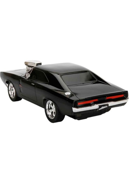 6492 1:16 Fast & Furious Dom S Dodge Charger R/t USB Şarjlı Uzaktan Kumandalı Araba.gzpxt