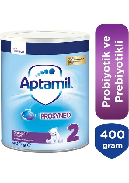 Aptamil Prosyneo Devam Sütü No2 6-12 Ay 400 Gr.gzpxt