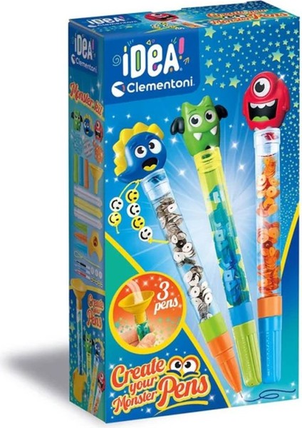 18828 Idea Clemetoni - Mini Kalem Laboratuvarı - Canavarlar.gzpxt
