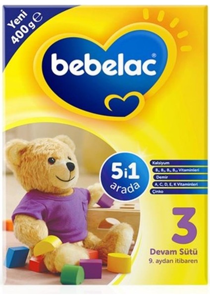 Bebelac Bebek Devam Sütü No3 400 Gr.gzpxt