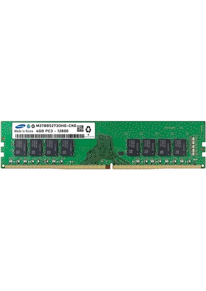 4gb Ddr3 1600MHZ Pc Ram Value M378B5273DH0-CK0