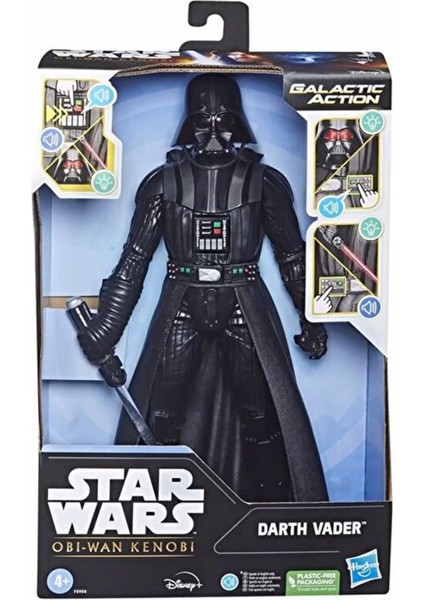Star Wars Galactic Action Obi-Wan Kenobi Darth Vader Figür F5955.GZPXT