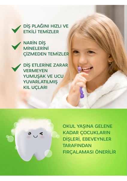 .kids Ekstra Soft Diş Fırçası 3-7 Yaş.gzpxt