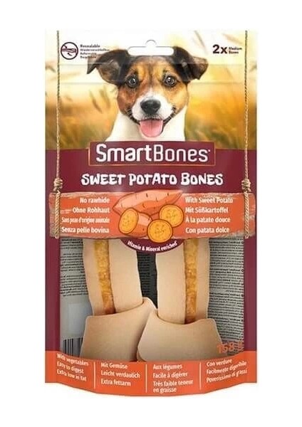 Smart Bones Tavuklu Düğüm Kemik Köpek Ödül Maması Medium 2 Adet 158 Gr.gzpde