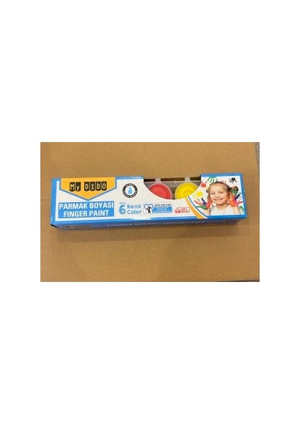 6 Lı Parmak Boyası Seti AD54226
