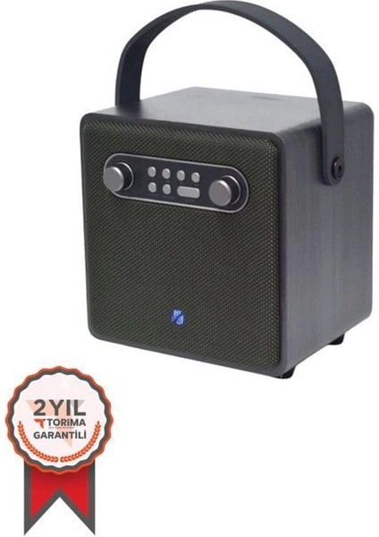 BTS-1688 Yeşil Mikrofonlu Karaoke Bluetooth Hoparlör.gzpde