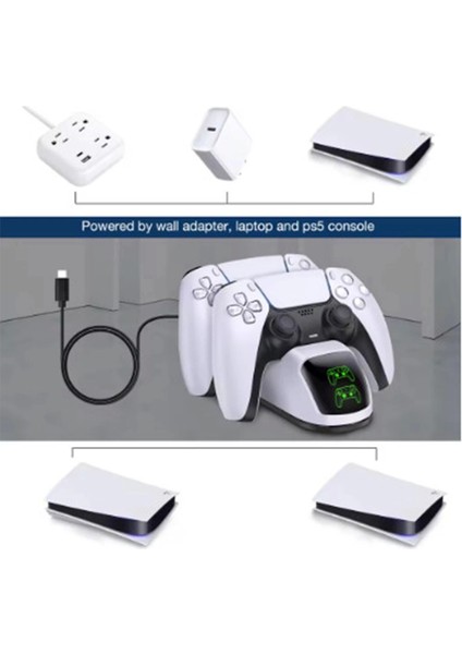 Ps5 Dualsense Şarj Istasyonu Playstation 5 Uyumlu Charging Station.gzpde