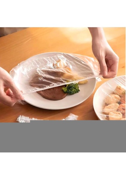 Lastikli Tencere ve Tabak Bonesi 100 Adet (22CM)