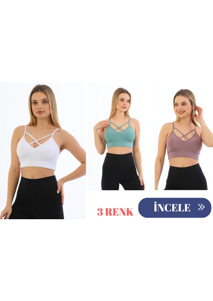 Murays Form Angel 3 Lü Kadın Askıları Çapraz Büstiyer