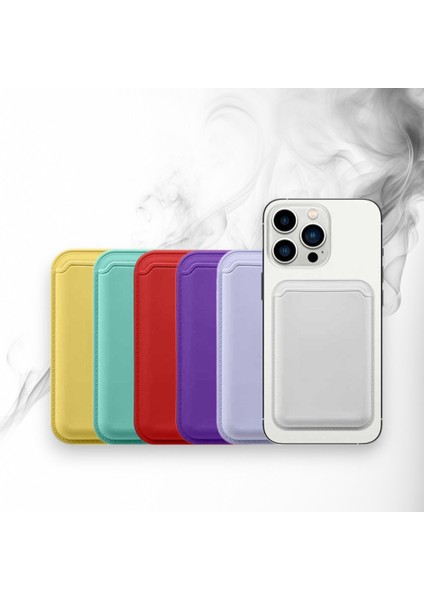 iPhone Magsafe Silikon Animasyonlu Cüzdan Kartlık 11-12-13-14-15-16 Serileri ile Uyumlu fırsatları