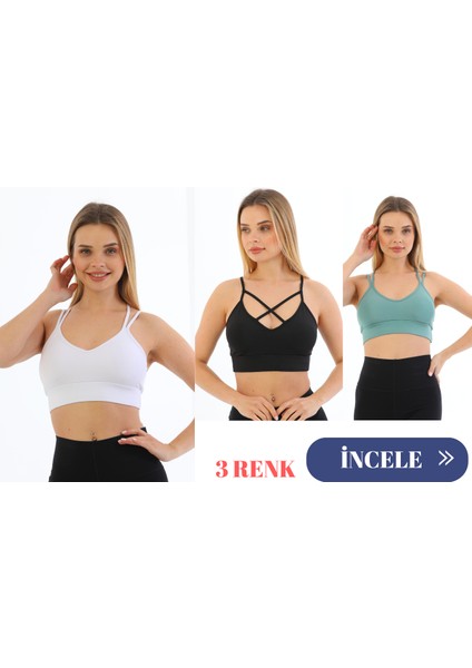 Murays Form Angel 3 Lü Kadın Askıları Çapraz Büstiyer