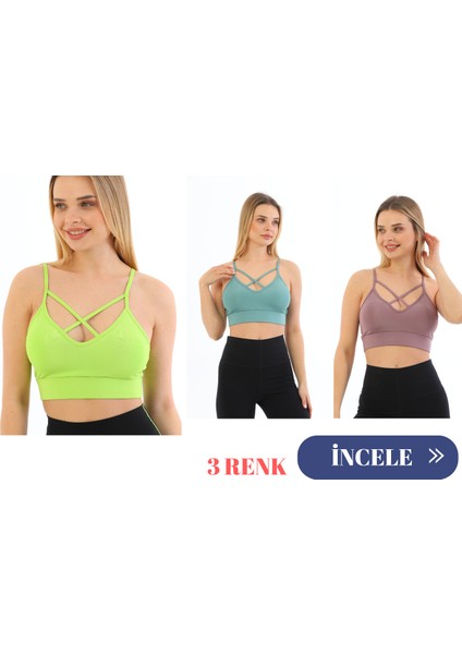 Murays Form Angel 3 Lü Kadın Askıları Çapraz Büstiyer