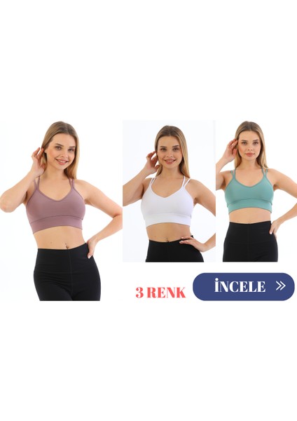Murays Form Angel 3 Lü Kadın Askıları Çapraz Büstiyer