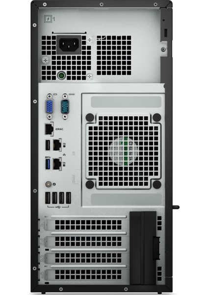 PET150SPL5 T150 E-2314 16GB 1X480GB SSD 1X300W 5u Tower Server