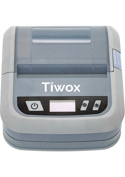 Tıwox 203DPI BT-5050 Direkt Termal USB Bluetooth Mobil Barkod Yazıcı